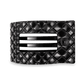 TELETIES - Jet Black Quilted Large Flat Rectangle Hair Clip - Accessories - Hair - Teleties