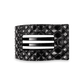 TELETIES - Jet Black Quilted Medium Flat Rectangle Hair Clip - Accessories - Hair - Teleties