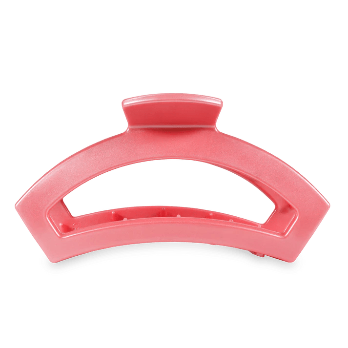 TELETIES - Open Calming Coral Large Claw Hair Clip - Accessories - Hair - Teleties