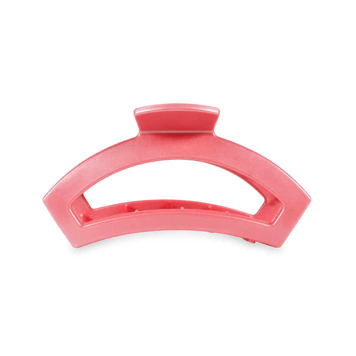 TELETIES - Open Calming Coral Medium Claw Hair Clip - Accessories - Hair - Teleties