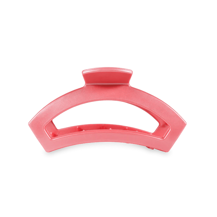 TELETIES - Open Calming Coral Small Claw Hair Clip - Accessories - Hair - Teleties