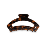 TELETIES - Open Tortoise Medium Claw Hair Clip - Accessories - Hair - Teleties