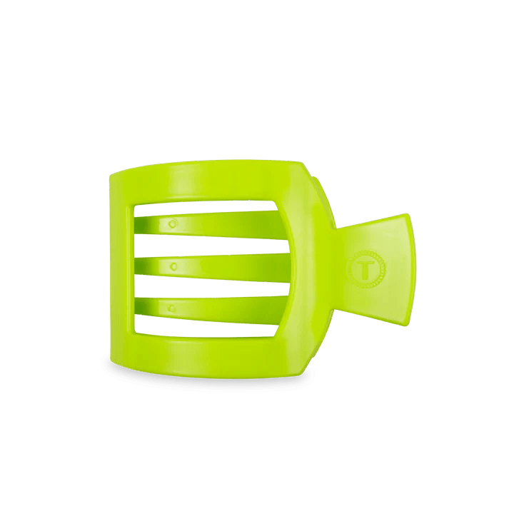 TELETIES - Summer Brights Medium Flat Square Hair Clip - Accessories - Hair - Teleties