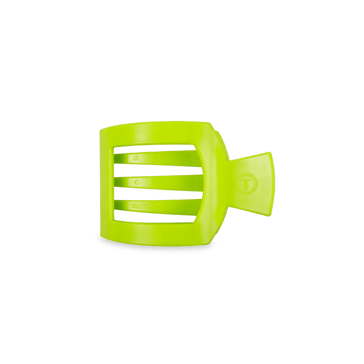 TELETIES - Summer Brights Small Flat Square Hair Clip - Accessories - Hair - Teleties