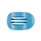 TELETIES - Summer Sky Medium Flat Round Hair Clip - Accessories - Hair - Teleties
