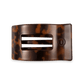 TELETIES - Tortoise Medium Flat Rectangle Hair Clip - Accessories - Hair - Teleties