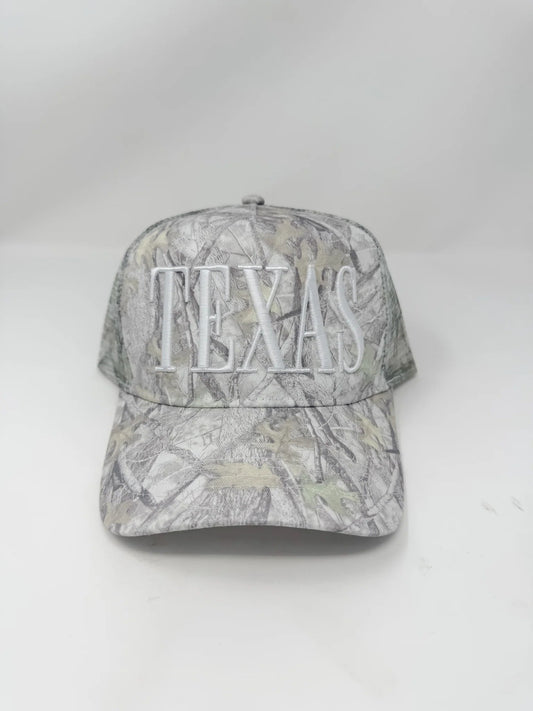 TEXAS Camo Trucker Hat - Accessories - Hats - Pierce & Pine