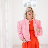 The Best Quilted Pink Puff Jacket - Outerwear - Jackets - Peach Love CA