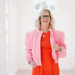 The Best Quilted Pink Puff Jacket - Outerwear - Jackets - Peach Love CA