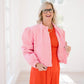 The Best Quilted Pink Puff Jacket - Outerwear - Jackets - Peach Love CA