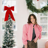 The Best Quilted Pink Puff Jacket - Outerwear - Jackets - Peach Love CA