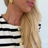 The Caroline Heart/Star Drop Earrings - Jewelry - Earrings - Chansutt Pearls