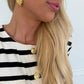 The Caroline Heart/Star Drop Earrings - Jewelry - Earrings - Chansutt Pearls