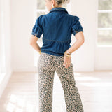 The Legend Bold Leopard Jeans - Bottoms - Pants - Vervet - Flying Monkey