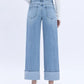 The Lou High Rise Medium Denim Jeans - Bottoms - Pants - Vervet - Flying Monkey