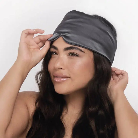 The Pillow Eye Mask - Charcoal - Accessories - Hair - Kitsch