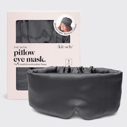 The Pillow Eye Mask - Charcoal - Accessories - Hair - Kitsch