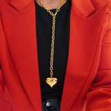 The XL Heart Wrap Necklace - Jewelry - Necklaces - Chansutt Pearls