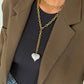 The XL Heart Wrap Necklace - Jewelry - Necklaces - Chansutt Pearls