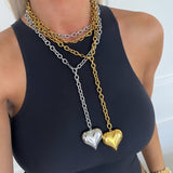 The XL Heart Wrap Necklace - Jewelry - Necklaces - Chansutt Pearls