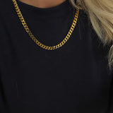 Thin Gold Chain Layer Necklace - Jewelry - Necklaces - Chansutt Pearls