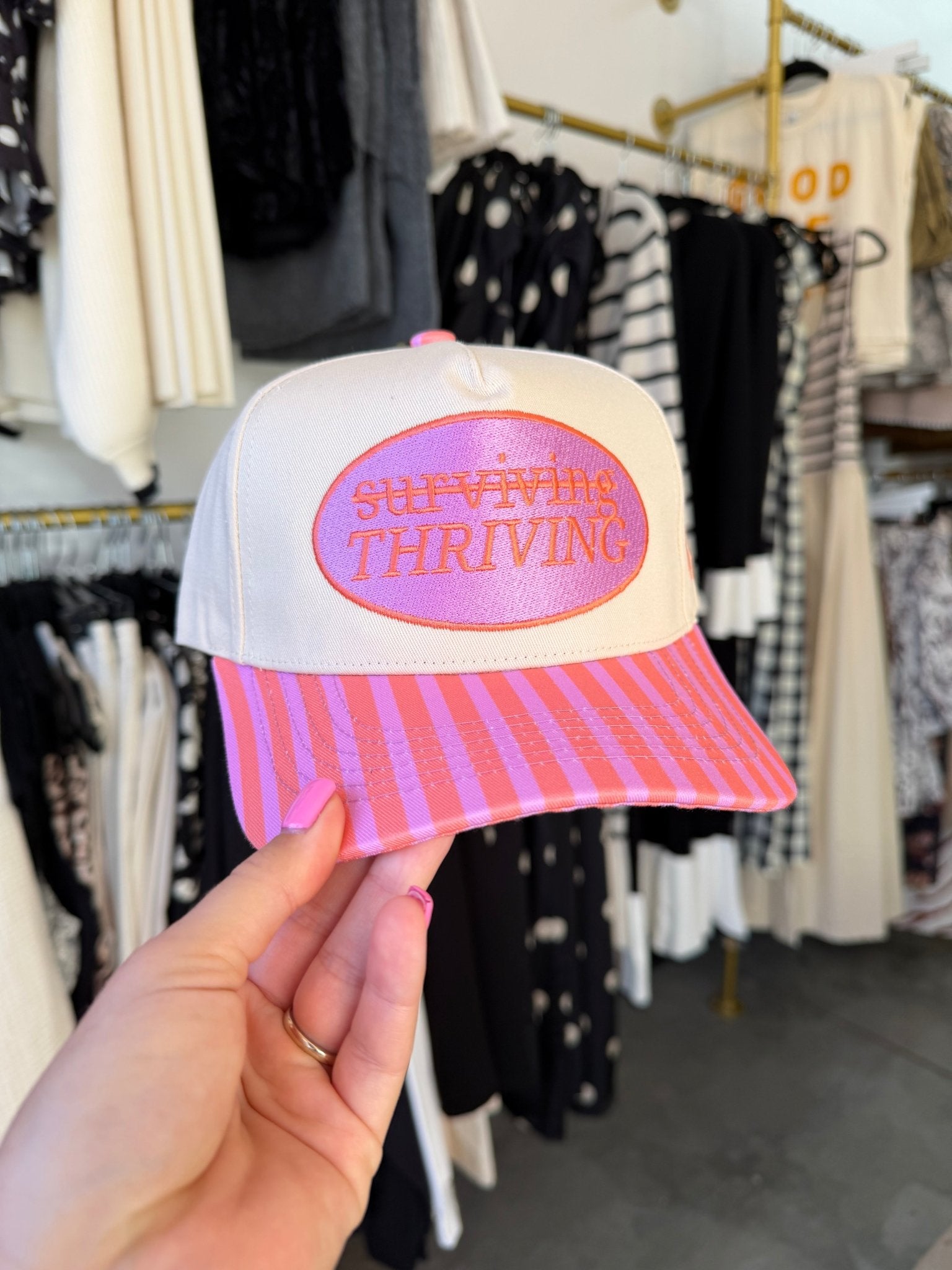 Thriving Canvas Trucker Hat - Accessories - Hats - Summer Tees
