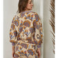 Timeless Era Fall Floral Knit Cardigan - Tops - Sweaters - Fate
