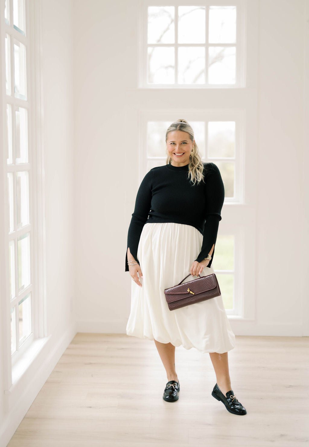 Timeless Treasure Two Tone Dress - Dresses - Heyson