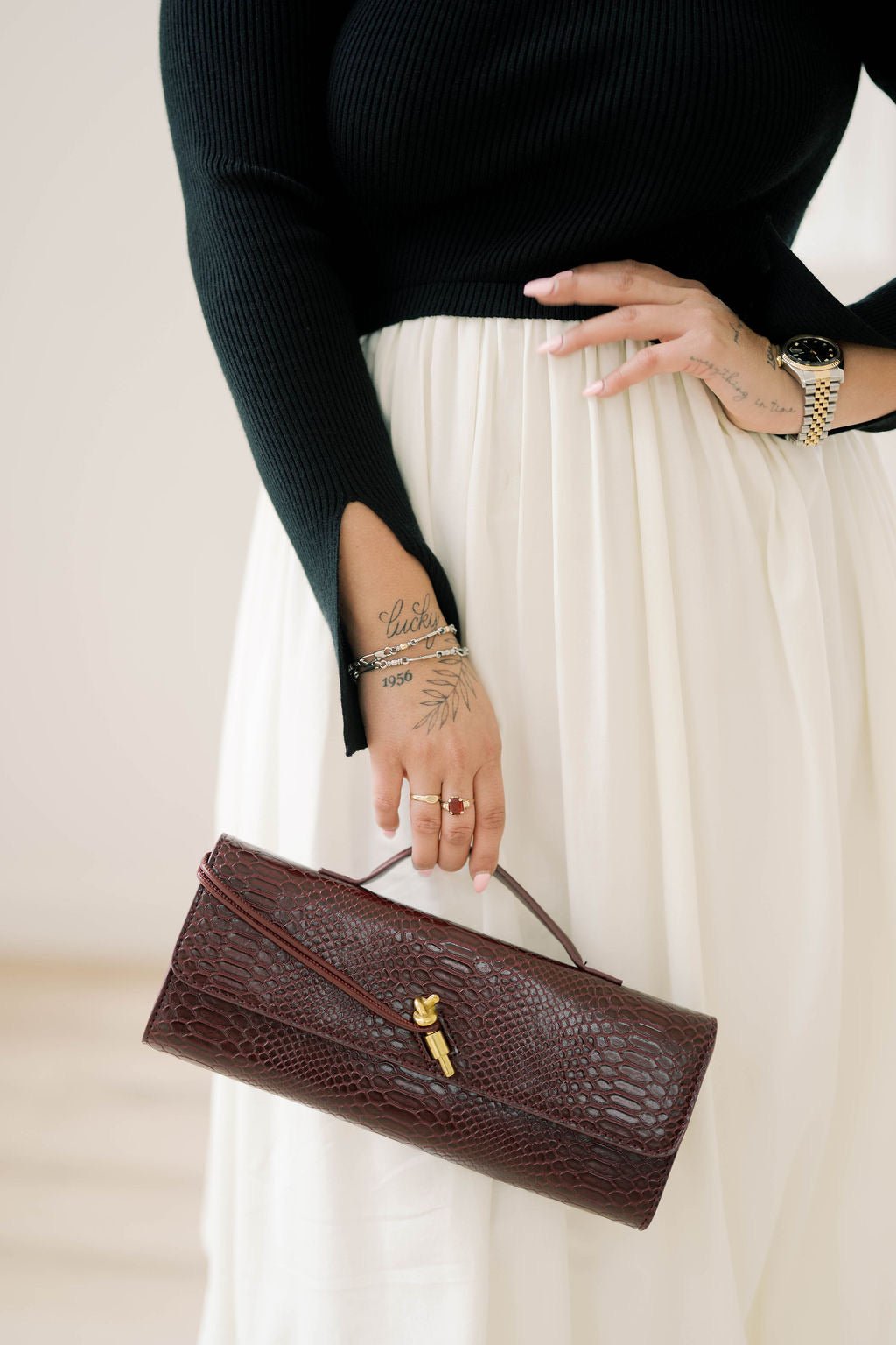 Timeless Treasure Two Tone Dress - Dresses - Heyson