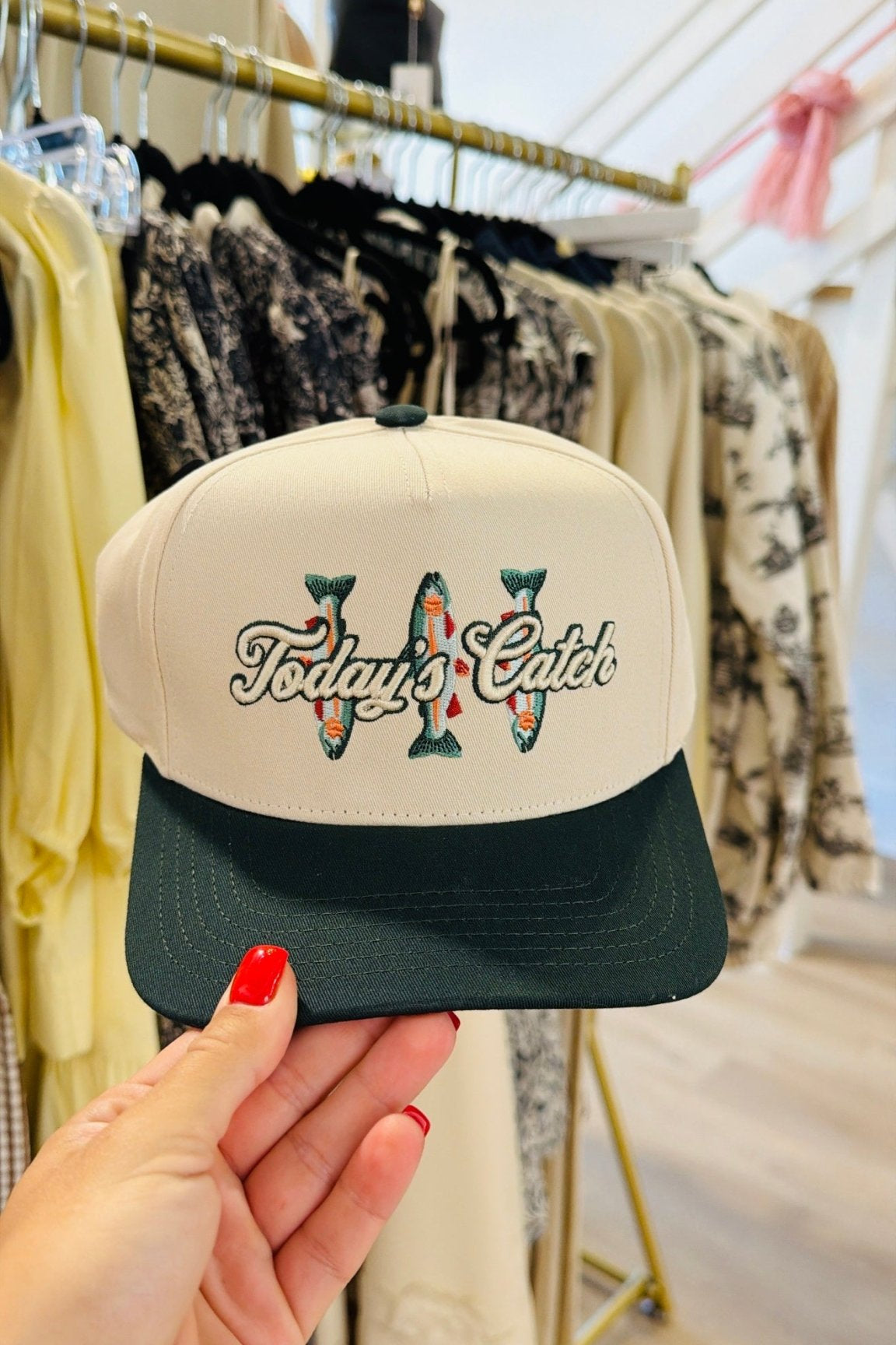 Todays Catch Canvas Trucker Hat - Accessories - Hats - Happiest