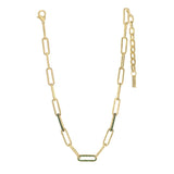 TOVA - 3 Links Emil Gold Emerald Necklace - Jewelry - Necklaces - Tova