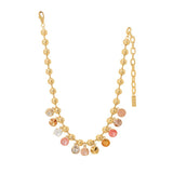 TOVA - Gold Anya Peach Necklace - Jewelry - Necklaces - Tova