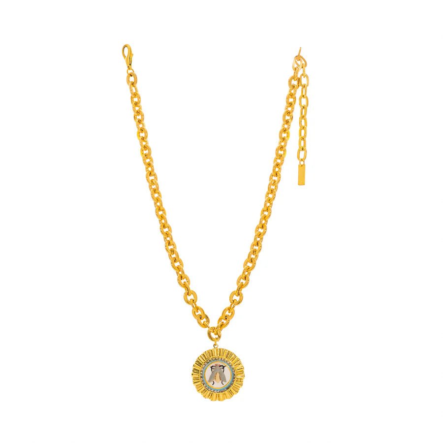 TOVA - Gold Fly Fly Pendant Necklace - Jewelry - Necklaces - Tova