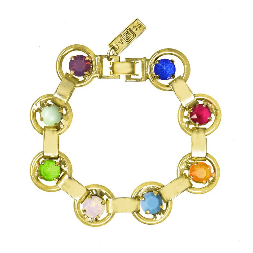 TOVA - Gold Link Bracelet in POP - Jewelry - Bracelets - Tova