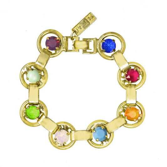 TOVA - Gold Link Bracelet in POP - Jewelry - Bracelets - Tova