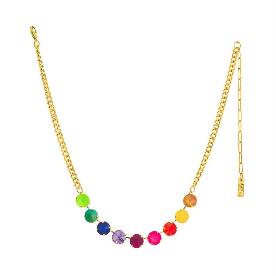 TOVA - Gold Mini Sofia Candy Crush Necklace - Jewelry - Necklaces - Tova