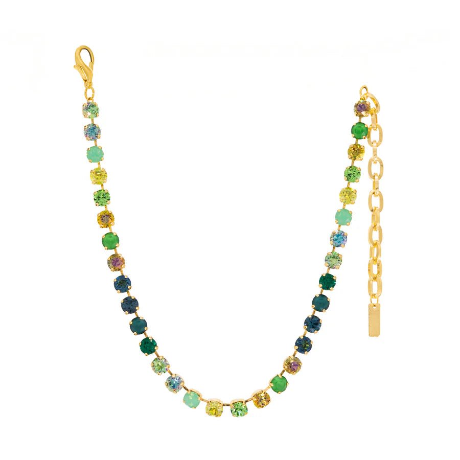 TOVA - Gold Oakland Midnight Express Green Mix Necklace - Jewelry - Necklaces - Tova
