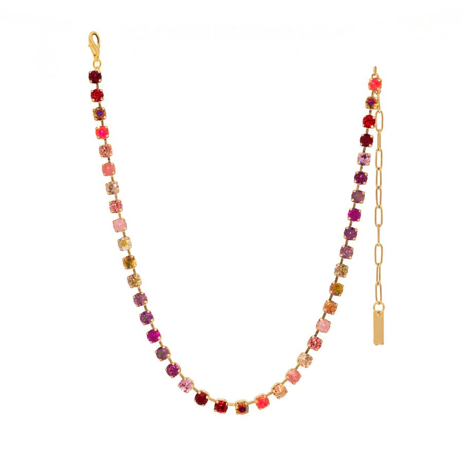 TOVA - Gold Sarina Flamingo Mix Necklace - Jewelry - Necklaces - Tova