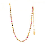 TOVA - Gold Sarina Pinkle Mix Necklace - Jewelry - Necklaces - Tova