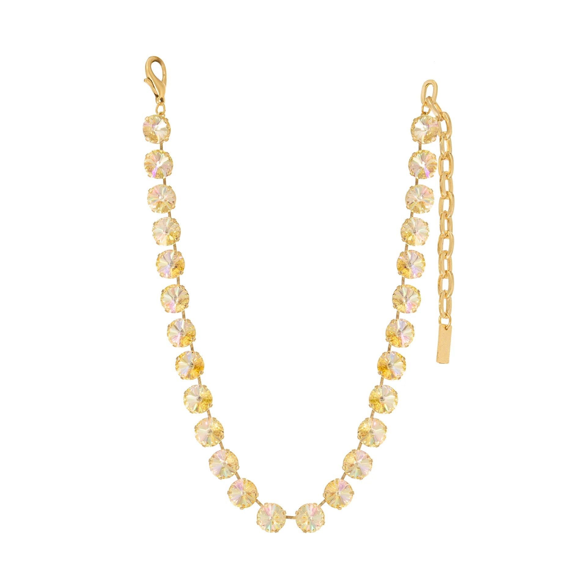 TOVA - Gold The Sofia Necklace in Fairy Dust Lemon - Jewelry - Necklaces - Tova