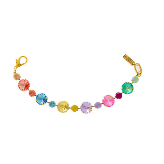 TOVA - Gold Trinity Candy Crush Bracelet - Jewelry - Bracelets - Tova