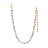 TOVA - Gold Violet Oakland Choker Necklace - Jewelry - Necklaces - Tova