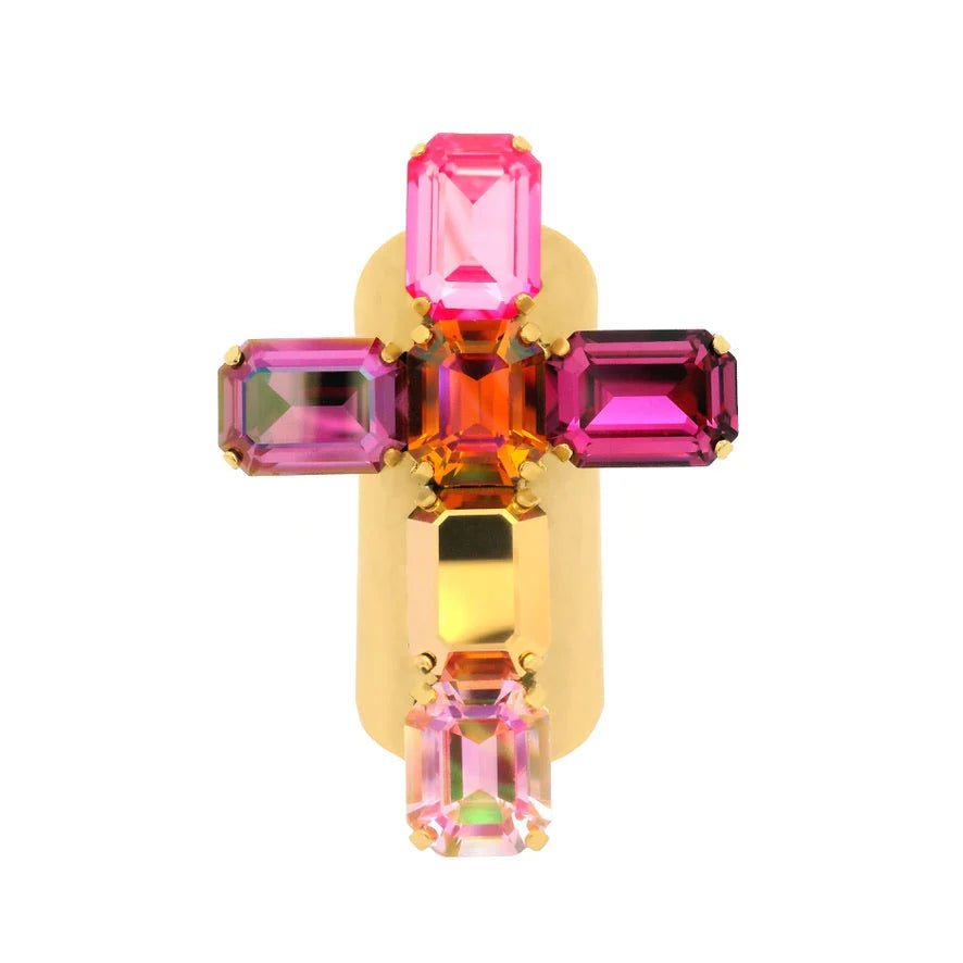 TOVA - Gold Willow Ring in Pinkle - Jewelry - Rings - Tova