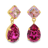 TOVA - Mini Estelle Ultra Fuchsia Earrings - Jewelry - Earrings - Tova