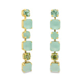 TOVA - Poppy Earrings in Fairy Dust Ultra Mint - Jewelry - Earrings - Tova