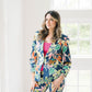 Tropics Please Bright Floral Blazer - Outerwear - Blazers - Fate