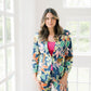 Tropics Please Bright Floral Blazer - Outerwear - Blazers - Fate