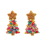 Twinkle Mini Christmas Multi Tree Stud Earrings - Jewelry - Earrings - Gaby & Grace