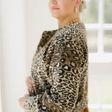 Uptown Chic Fur Leopard Jacket - Outerwear - Jackets - Needii