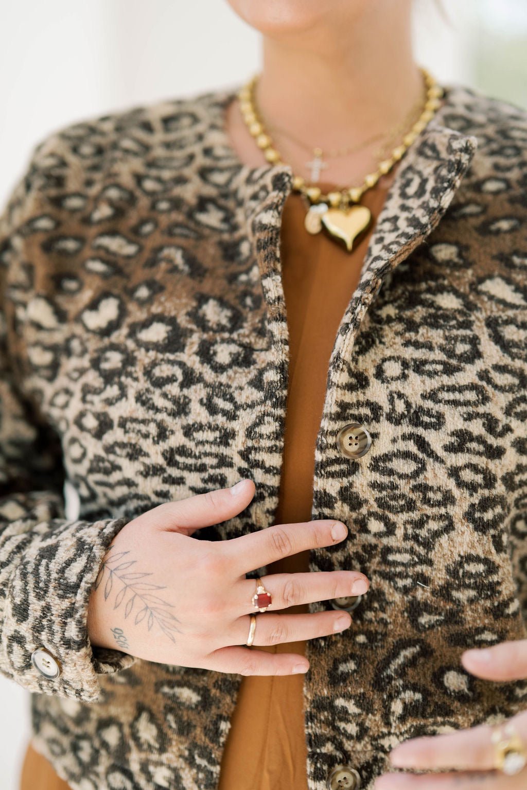 Uptown Chic Fur Leopard Jacket - Outerwear - Jackets - Needii
